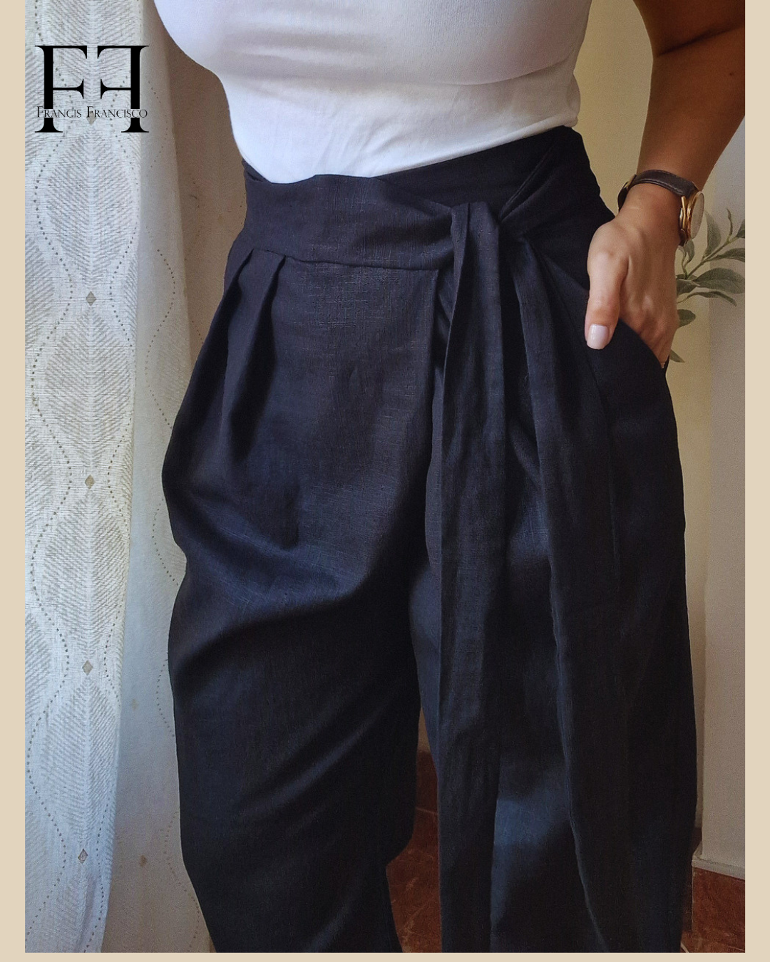 Short con pinzas