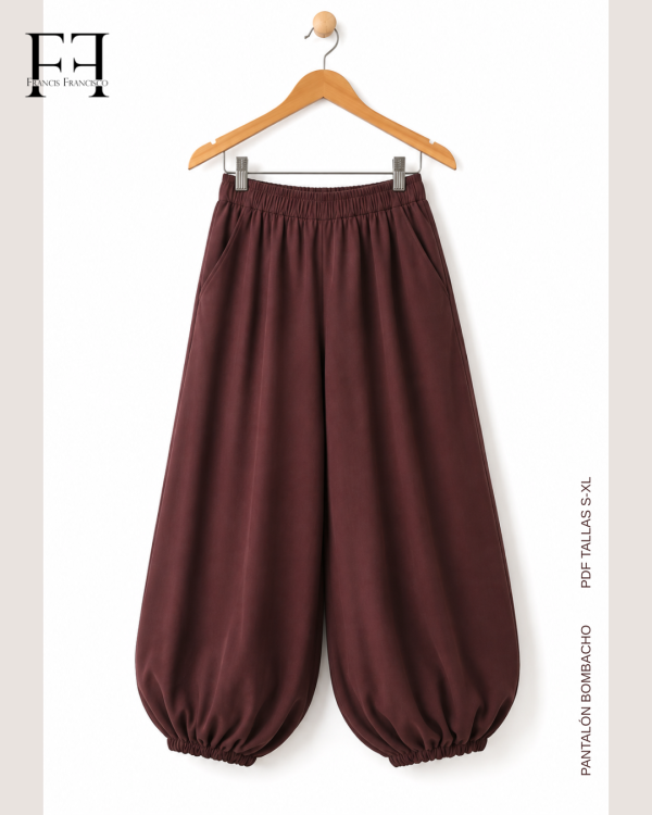 MAXIVESTIDO (3) PANTALÓN BOMBACHO