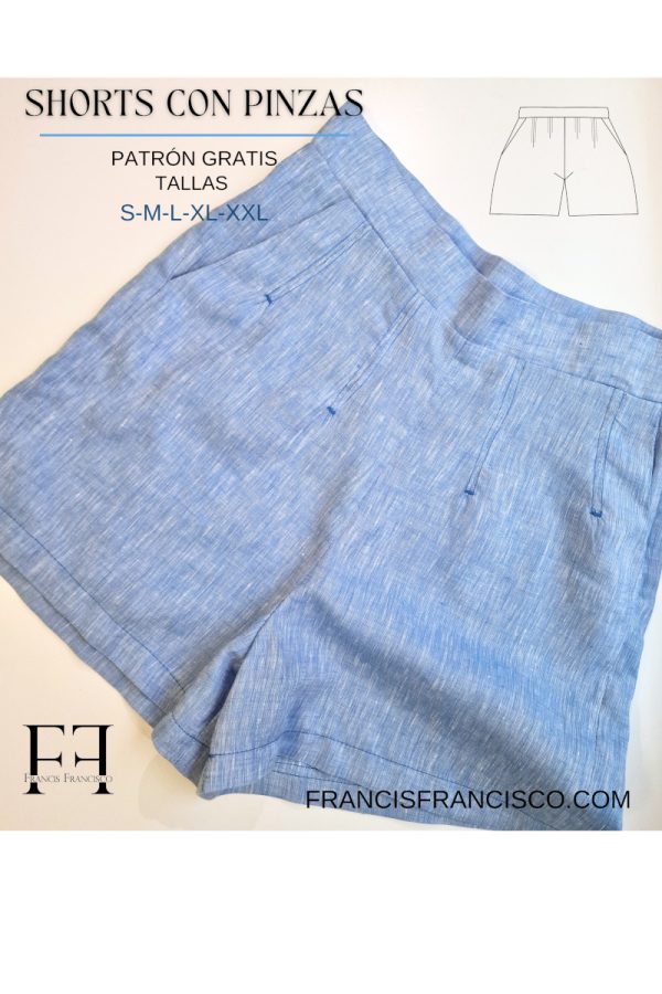Short con pinzas