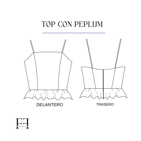 TOP CON PEPLUM