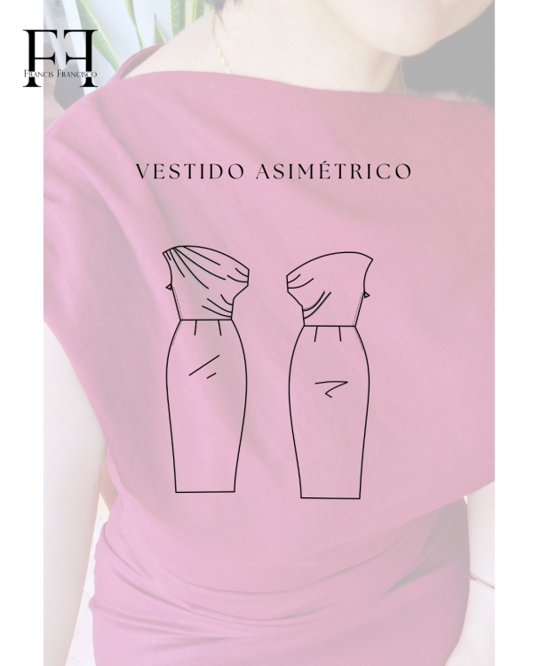VESTIDO ASIMETRICO VESTIDO ASIMÉTRICO