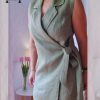 VESTIDO CON SOLAPA (1) VESTIDO CON SOLAPA