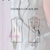 VESTIDO CON SOLAPA VESTIDO CON SOLAPA